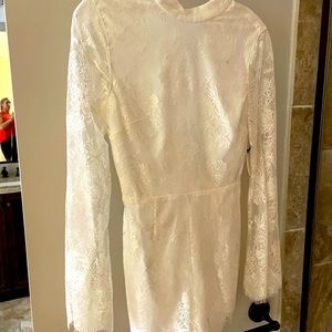 White Tularosa Romper